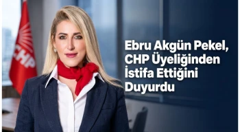 Ebru Akgün Pekel, CHP Üyeliğinden İstifa Ettiğini Duyurdu