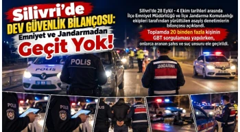 Silivri’de Dev Güvenlik Bilançosu: Emniyet ve Jandarmadan Geçit Yok!